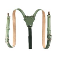 Forest Green Suspenders Wedding apparel